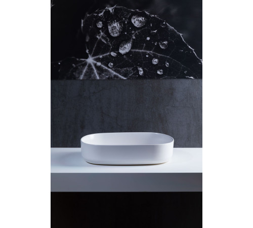 Раковина накладная Allen Brau Fantasy 55 4.11022.21 белый матовый