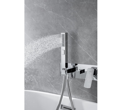 Смеситель для ванны с душем Allen Brau Infinity 5.21007-00 (с внутренней частью) хром