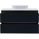 Тумба под раковину Allen Brau Activity 120 1.34015.AM антрацит матовый/олива браш