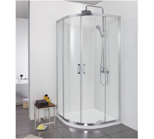 Душевой уголок Aquanet Alfa NAA2142 90x90, R550, прозрачное стекло