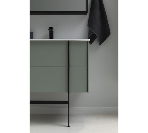 Тумба под раковину Allen Brau Reality 80 1.32005.CGM олива матовый