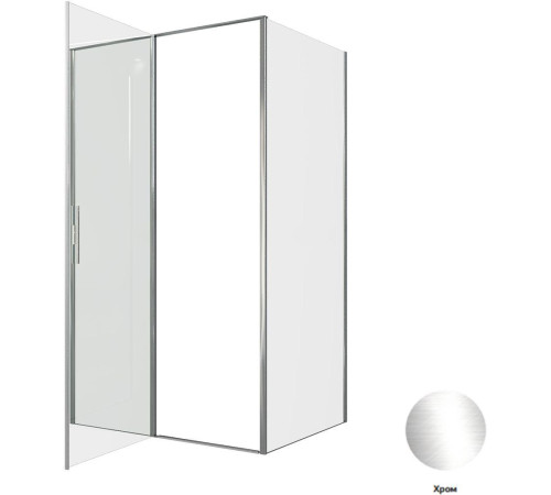 Душевой уголок Allen Brau Priority 120x90 3.31031.00 + 3.31043.00 хром