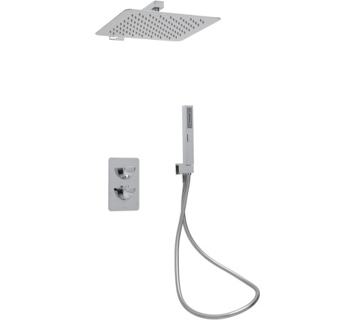 Душевой комплект Allen Brau Infinity 5.21016-00 (с внутренней частью, 2 выхода) хром