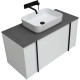 Тумба под раковину Allen Brau Reality 100 1.32007.WM белый матовый