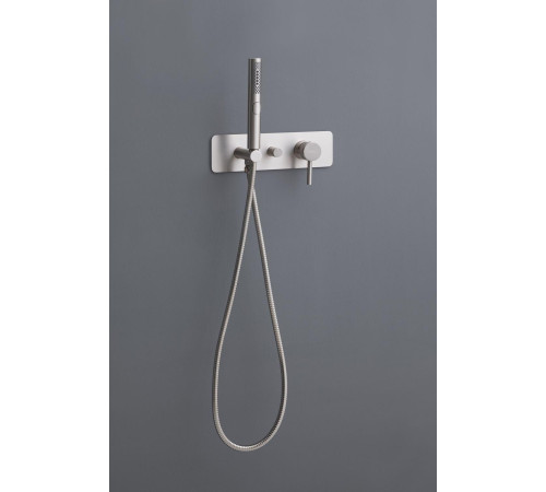 Смеситель для душа Allen Brau Priority 5.31009-BN (с внутренней частью, 2 хода) никель браш