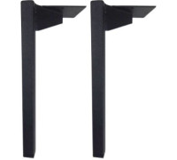 Ножки для мебели Aquanet Nova черный, 2 шт