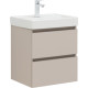 Тумба под раковину Aquanet Вега 2.0 50 бежевый