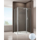 Душевой уголок Allen Brau Priority 160x90 3.31038.BA + 3.31044.BA серебро браш
