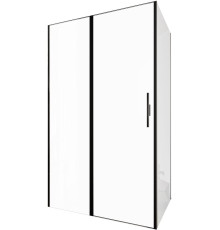 Душевой уголок Allen Brau Priority 120x80 3.31033.BBA + 3.31042.BBA черный браш