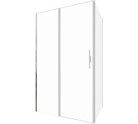 Душевой уголок Allen Brau Priority 120x100 3.31032.BA + 3.31047.BA серебро браш