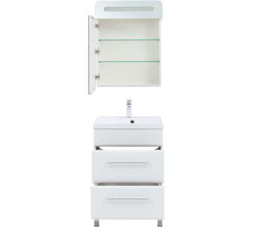 Тумба под раковину Aquanet Лукка 60 белый