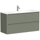 Тумба под раковину Allen Brau Gravity 120 1.370011.CGM олива матовый