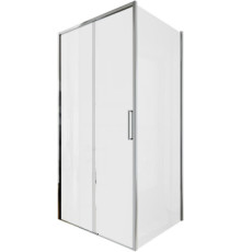 Душевой уголок Aquanet Pleasure Evo 100x90 AE65-100x90-CT профиль хром, прозрачное стекло