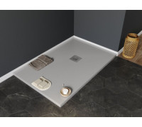 Душевой поддон Aquanet Pleasure 140х80 серый