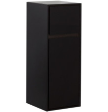 Пенал малый Aquanet Милан 35 черный глянец