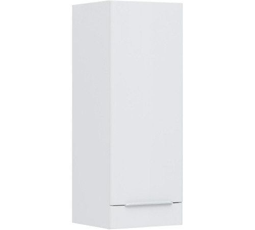 Шкаф-пенал Aquanet Ирис new 30 белый глянец