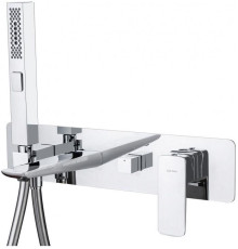 Смеситель для ванны с душем Allen Brau Infinity 5.21007-00 (с внутренней частью) хром