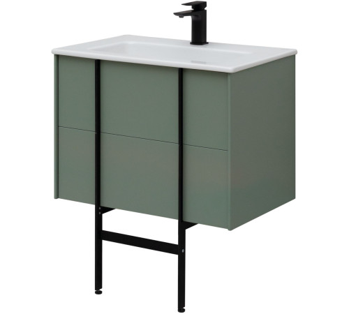 Тумба под раковину Allen Brau Reality 70 1.32004.CGM олива матовый