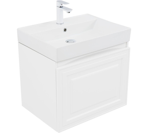 Тумба под раковину Aquanet Агата 60 белый сатин