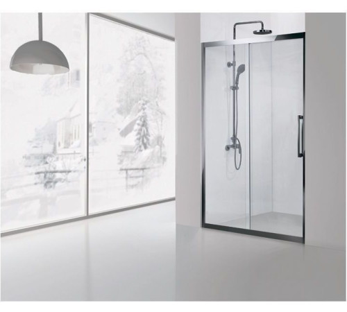 Душевая дверь Aquanet Delta NPE6121 130, прозрачное стекло