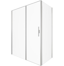 Душевой уголок Allen Brau Priority 160x100 3.31038.BA + 3.31047.BA серебро браш