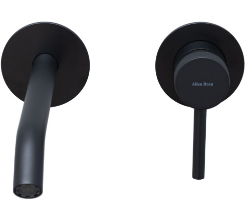 Смеситель для раковины Allen Brau Priority 5.31A03-31 (с внутренней частью) черный матовый