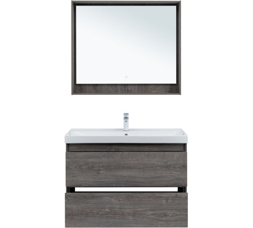 Тумба под раковину Aquanet Милан 100 дуб рошелье