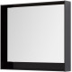 Зеркало Aquanet Милан 100 LED черный глянец