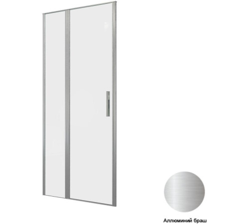 Душевая дверь Allen Brau Priority 90 3.31026.BA серебро браш