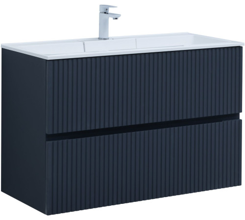 Тумба под раковину Aquanet Джейн 100 маренго