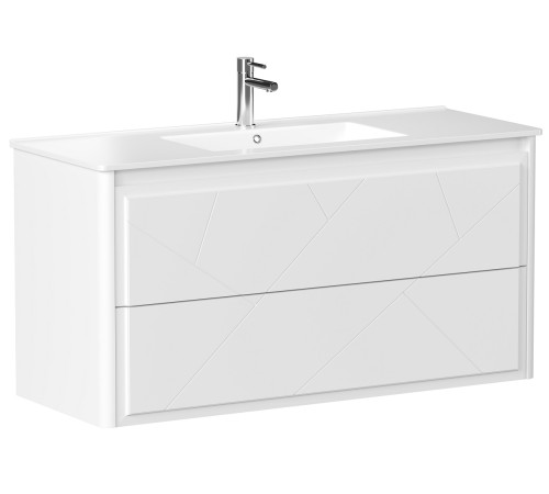 Тумба под раковину Allen Brau Paris 120 1.360003.WM белый матовый