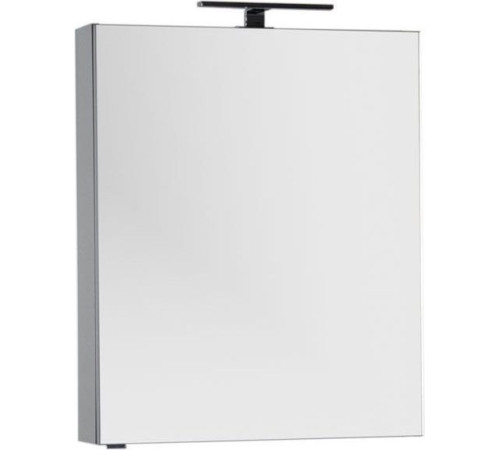 Зеркальный шкаф Aquanet Алвита 70 серый антрацит