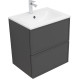 Тумба под раковину Aquanet Арт 60 ясень графит