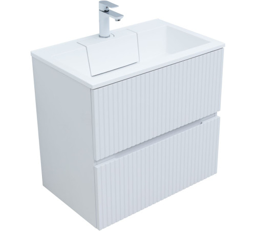 Тумба под раковину Aquanet Джейн 70 белый матовый