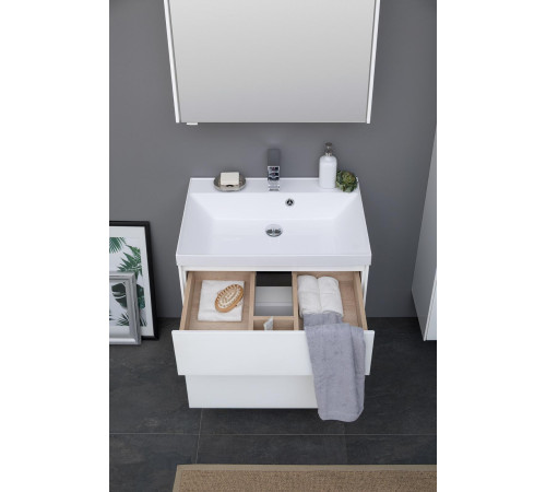 Мебель для ванной Aquanet Гласс 80 белый