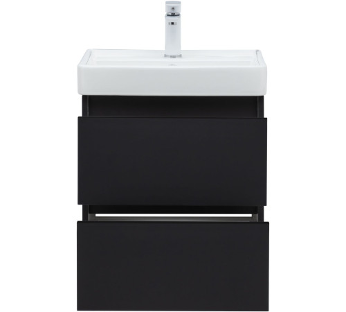 Тумба под раковину Aquanet Вега 2.0 50 черный