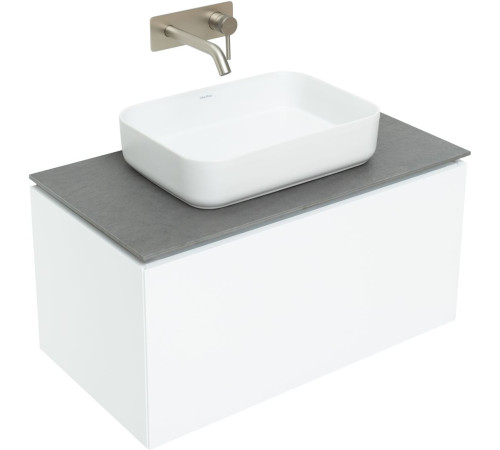Тумба под раковину Allen Brau Infinity 85 1.21002.WM белый матовый