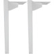Ножки для мебели Aquanet Nova белый, 2 шт
