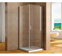 Душевой уголок Aquanet Cinetic 90х90,прозрачное стекло (AE12-N-90H190U-CT + AE12-F-90H190U-CT)