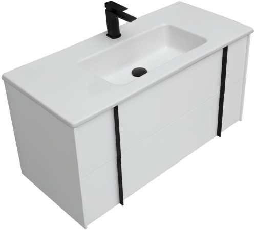 Тумба под раковину Allen Brau Reality 100 1.32007.WM белый матовый