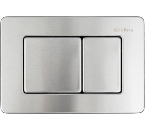 Клавиша смыва Allen Brau Infinity 9.20006.BN сталь браш