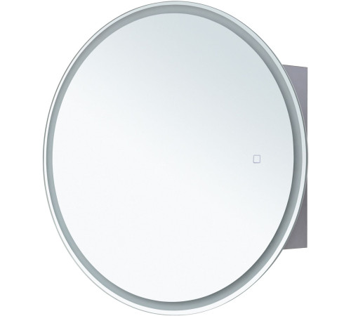 Зеркальный шкаф Aquanet Оптима 70 белый, с LED подсветкой