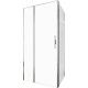 Душевой уголок Allen Brau Priority 100x100 3.31004.00 + 3.31019.00 хром