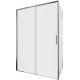 Душевой уголок Aquanet Pleasure Evo 130x100 AE65-130x100-CT профиль хром, прозрачное стекло