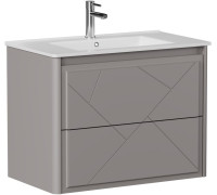 Тумба под раковину Allen Brau Paris 80 1.360001.PGM платина матовый