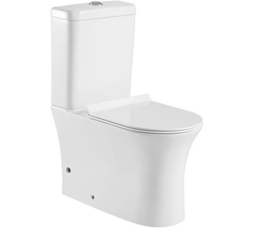 Унитаз с бачком напольный Aquanet Rimless Roll-C CL-12249B