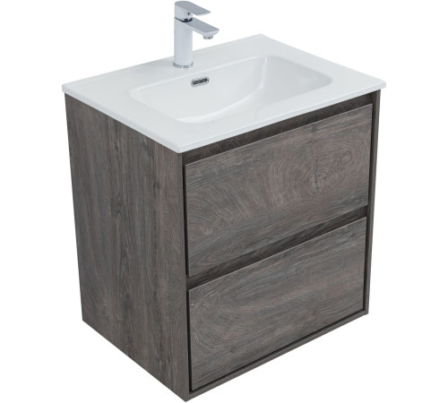 Тумба под раковину Aquanet Милан 60 дуб рошелье