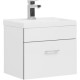 Тумба с раковиной Aquanet Верона 50 белый (подвесная 1 ящик)