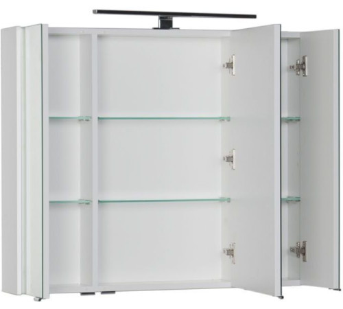 Зеркальный шкаф Aquanet Латина 90 белый