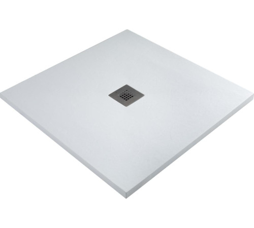 Душевой поддон Allen Brau Priority 100x100 8.31005-21 белый камень